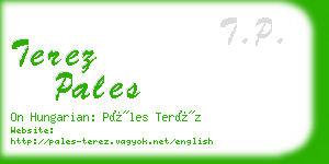 terez pales business card